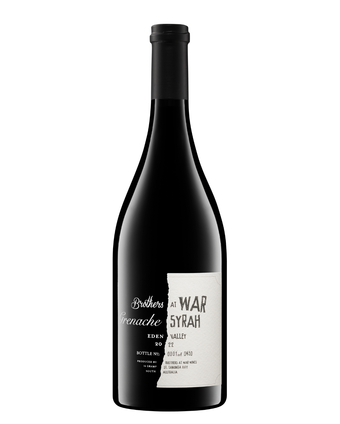 A bottle of 2022 Grenache Syrah