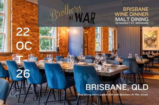 Brothers At War Dinner Brisbane