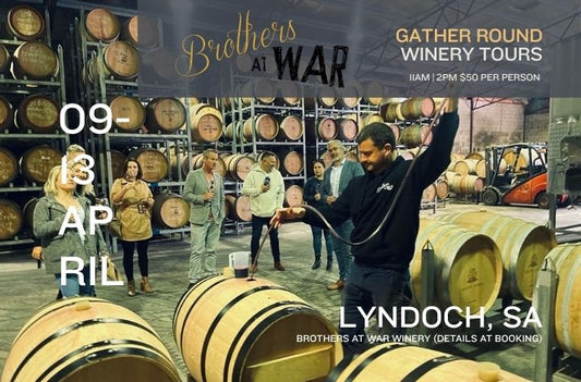Gather Round Winery Tours 09-13 April 2026