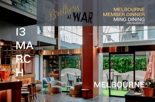 13 March Melbourne Dinner at Ming