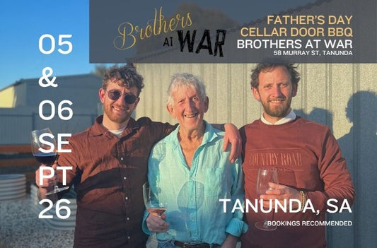 Father's Day Weekend BBQ at our Cellar Door