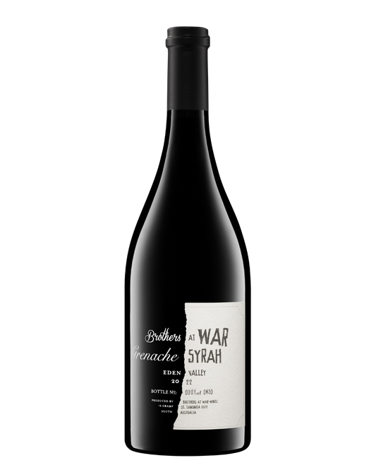 A bottle of 2022 Grenache Syrah